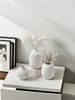 3PC Ceramic Minimalist Floral Vase, Suitable For Home Decoration, Desktop Decoration, Living Room, Dried Flowers And Fresh Flowers_maomaolike.com