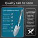 Gardening Silver Shovel Set For Planting And Cultivating Flowers, Potted Plants, Shovel, Iron Spade, Outdoor Digging_maomaolike.com