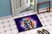 Cavalier Spaniel Hippie Dawg Doormat Front Door Mat Indoor Outdoor Rugs For Entryway, Non Slip Washable Low Pile, 24H X 36W_maomaolike.com