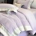 Maroch French Style High Luxury Cloud Feel Bear Ultra Velvet Four-Piece Set Polka Dot Warm Bedding Christmas_maomaolike.com