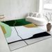 Living Room Rug,Large Rug,Oversized, Gold Leaves Design,Bedroom Rug,Soft And Thick, Machine Washable, Thickened Rug, Bedside Rug,Decorative Indoor Rug_maomaolike.com