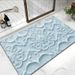 Bathroom Mat Toilet Mat Shower Mat Entrance Rug Absorbent Non-Slip Mat Soft Quick-Dry Machine Washable_maomaolike.com