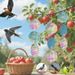 Repellent Reflective Sticker Garden Bird Control Round Pate Tape Anti Pigeon Woodpecker Holographic Adheive Scare_maomaolike.com