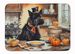 Scottish Terrier Fall Kitchen Pumpkins Memory Foam Kitchen Mat Machine Washable Anti-Fatigue Mat Cushion Comfort Bath Mat Or Kitchen Rug_maomaolike.com