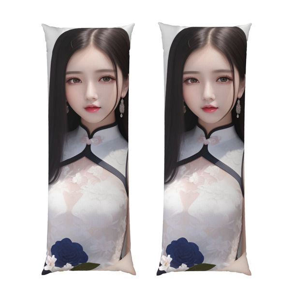 Equal Body Pillowcase, Removable Velvet Equal Body Pillowcase, (excluding Pillow Core)_maomaolike.com