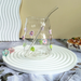 Creative Rose Glass Cup, Niche High-value Juice Milk Tea Cup, Exquisite Cup, Large Capacity Water Cup With Straw_maomaolike.com