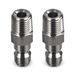 Stainless Steel Pressure Washer Quick Connect Plugs Set Of 2 | Male_maomaolike.com