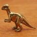 Jurassic Spinosaurus Copper Vintage Gift Desktop Decoration Small Dinosaur Metal Ornament Craft_maomaolike.com