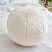 Rabbit Fur Malteser Round Pillow Homestay Decoration Sofa Pillow Bedroom Chair Cushion Waist Pillow_maomaolike.com