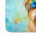 Cairn Terrier Hippie Dawg Memory Foam Kitchen Mat Machine Washable Anti-Fatigue Mat Cushion Comfort Bath Mat Or Kitchen Rug_maomaolike.com