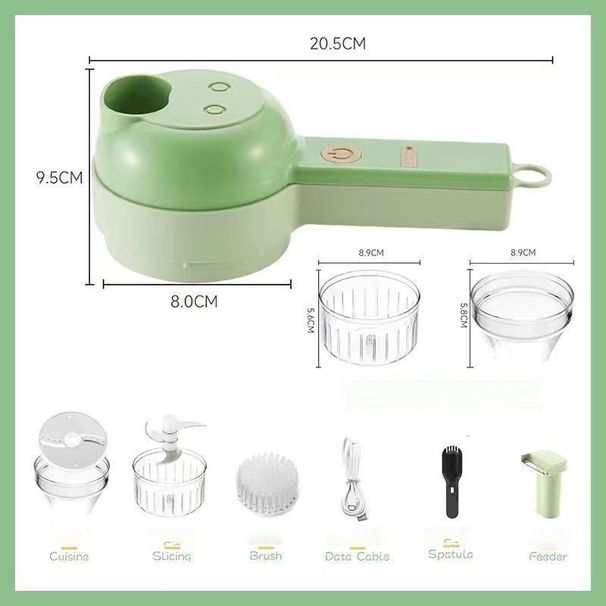 Vegetable Cutter Multifunctional Household Electric Garlic Mash Auxiliary Handheld Cooking Machine_maomaolike.com