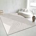 Living Room Rug Large Size Gorgeous Gold Frame Design Bedroom Rug Plush Thickened Machine Washable Thickened Underlay Interior Decorative Rug_maomaolike.com