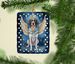 Pointer My Angel Porcelain Ornament Christmas Tree Hanging Decorations For Home Christmas Holiday, Rectangle, Gift, Multicolor_maomaolike.com