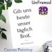 German Bible Verse Painting Poster, Minimalist Monochrome Typographic Poster, Inspirational Religious Quote Decor For Home, Dining Room, Prayer Space_maomaolike.com