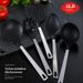 Cooking Utensil Set Premium 5 Piece Kitchen Utensil Set - Stainless Steel Handle And Nylon Faucet, Non-Stick, Heat Resistant, For Home, Kitchen Gift_maomaolike.com