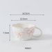 Large Capacity Mug Birthday Gift Cup Coffee Cup Girly Heart With Handle Bow Flower Tea Cup_maomaolike.com