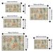 Small, Washable, Non-slip Rugs Suitable For Entryways, Kitchens, Laundry Rooms, Beside The Bed In Bedrooms, And Living Rooms. Machine-washable Rugs._maomaolike.com