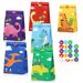 12Pcs Cartoon Dinosaur Gift Bags With 24Stickers,Dinosaur Pattern Paper Treat Wrap Bags Party Favor Gift Supplies For Dinosaur Theme Birthday Party_maomaolike.com