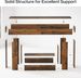 Wooden Console Table, Farmhouse 2-Tier Sofa Table Entryway Table_maomaolike.com