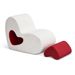 Teddy Kid Sofa Chair, Modern Kid Couch With 100% Sponge Filling, White_maomaolike.com