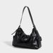Fashionable Women's 2026 New Model Oil Wax Leather Single Shoulder Soft High-end Handbag Commuting Messenger Underarm Bag_maomaolike.com