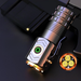 Mini New Professional Grade Strong Light Super Waterproof Black Technology Original Magnetic Flashlight_maomaolike.com