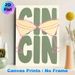 Cin Cin Martini Painting Poster, Soft-toned Minimalist Typography & Martini Glass Graphic Poster, Stylish Beverage-themed Decor Ideal For Home Bar_maomaolike.com
