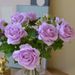 Simple INS single touch moisturizing rose realistic artificial flower fake flower wedding home front desk floral photography ~ Like_maomaolike.com