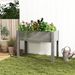 Raised Garden Bed With Legs, Elevated Wooden Planter Box For Outdoor Plants Flowers Fruits Vegetable Herb Growing_maomaolike.com