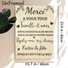 French Wedding Thank You Painting Poster, Warm Minimalist French Script With Heart & Leaf Accents Poster, Sincere Gratitude Message Ideal For Wedding_maomaolike.com
