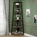 5-Tier Corner Shelf,Tall Corner Ladder Shelf Small Bookshelf_maomaolike.com