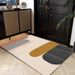 Living Room Rug Large Size Rug Abstract Geometric Pattern Bedroom Rug Plush Pile, Washable Thickened Underlay Bedside Rug Home Decor Rug_maomaolike.com