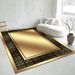 Living Room Rug Large-sized Rug With Geometric Pattern Bedroom Rug Plush Thickened Machine Washable Thickened Rug Bedside Rug Interior Decorative Rug_maomaolike.com