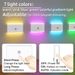Cross-border LED Motion Sensor Night Light, RGB 7-color Changing, Rechargeable, Adjustable Brightness, Magnetic Wall_maomaolike.com