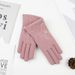 Women's winter warm gloves autumn and winter plus velvet thickened windproof girls outdoor riding and driving can touch the screen splash water_maomaolike.com