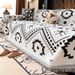 boho Cover Bohemian-style Living Room Cushions, Maillard-style Decorative Pillows, French Retro Light-luxury Sofa_maomaolike.com