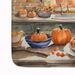 Scottish Terrier Fall Kitchen Pumpkins Memory Foam Kitchen Mat Machine Washable Anti-Fatigue Mat Cushion Comfort Bath Mat Or Kitchen Rug_maomaolike.com
