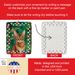 Abyssinian Cat By The Christmas Tree Porcelain Ornament Christmas Tree Hanging Decorations For Home Christmas Holiday, Rectangle, Gift, Multicolor_maomaolike.com
