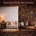 45*300cm Dark Botanical Wallpaper | Peel & Stick Removable Waterproof | Vintage Luxury Wall Decor | Renter-Friendly_maomaolike.com
