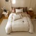 Wholesale Korean Pure Pastoral Style Naked Sleep All-Cotton Embroidered 100-Count Long-Staple Cotton Four-Piece Set_maomaolike.com