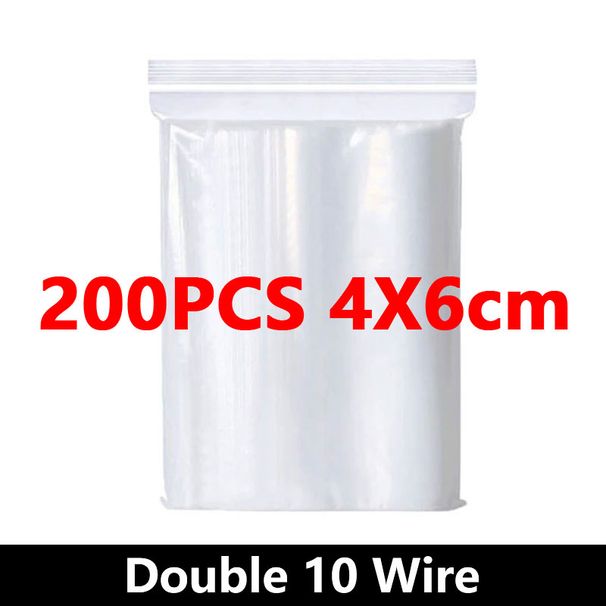 Small Lock Reclosable Transparent Vacuum Ziplock Food Storage Bags Plastic Zip Sealing Bag_maomaolike.com