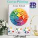 Color Wheel Painting Poster, Clear Educational Color Classification Chart Poster, Informative Design For Learning Color Theory, Suitable For Art_maomaolike.com