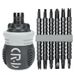 German Industrial Grade Dual-Function Ratchet Screwdriver Set With Double-Headed Phillips Flathead Mini Screwdrivers,_maomaolike.com