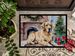 Golden Retriever Cozy Christmas Doormat Front Door Mat Indoor Outdoor Rugs For Entryway, Non Slip Washable Low Pile, 24H X 36W_maomaolike.com