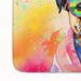 Pug Hippie Dawg Memory Foam Kitchen Mat Machine Washable Anti-Fatigue Mat Cushion Comfort Bath Mat Or Kitchen Rug_maomaolike.com