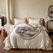 2026 New French Retro Style 100S Satin Long-staple Four-piece Set Light Luxury Lace Pure Cotton Duvet Cover Bed Sheet Bedding_maomaolike.com
