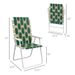 Outsunny Set Of 2 Patio Folding Chairs, Classic Outdoor Camping Chairs, Portable Lawn Chairs For Camping, Garden, Pool, Beach, Backyard W/ Armrests, Green_maomaolike.com