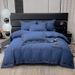 Foreign Trade Cross-Border E-commerce Export Skin-Friendly Brushed Embroidery Embossed Four-Piece Bedding Factory Wholesale Three-_maomaolike.com
