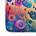 Anemones In Color Memory Foam Kitchen Mat Machine Washable Anti-Fatigue Mat Cushion Comfort Bath Mat Or Kitchen Rug_maomaolike.com