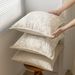Household Accessories Cream Style Flower Pillowcase Ins Style Nordic Living Room Decoration Sofa Pillow Bedside Cushion Bed Back Pillow_maomaolike.com